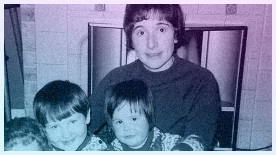 rowling-and-her-mother رولینگ و مادرش