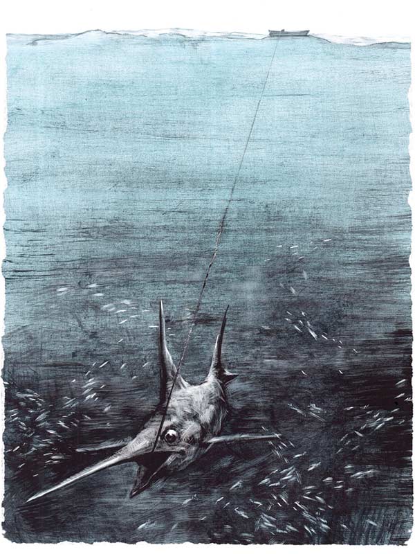 پیرمرد و نیزهماهی