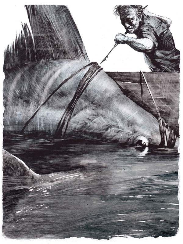 پیرمرد و ماهی